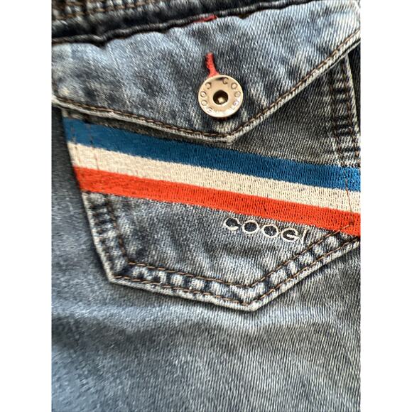 Vintage Coogi Australia Jean Shorts Embroidered Patch Baggy Size 6 Boy Girl - Picture 10 of 16